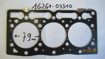 Kubota Cylinder head gasket - Kubota : A-195, A19, Aste, B92, GB20(F), GB200, KB

