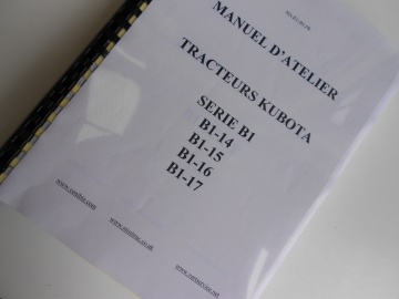 Kubota  B1-14 - B1-15 - B1-16 - B1-17
