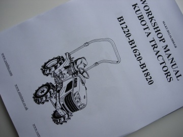 Kubota B1220 - B1620 - B1820