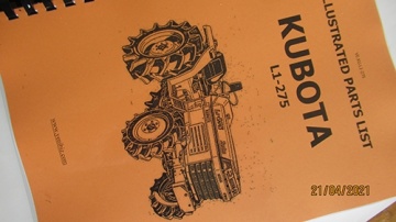 Exploded view Kubota - Kubota : L1-275
