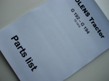 Bolens G192 - G194 (Iseki TS1910)