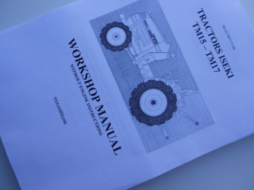 Service manual Iseki in English - Iseki : TM, TM15, TM17
