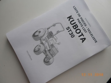 Exploded view Kubota GB-FR-D - Kubota : ST30
