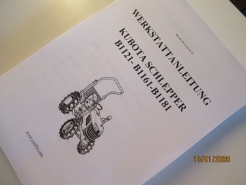 Service manual Kubota in German - Kubota : B1121, B1161, B1181
