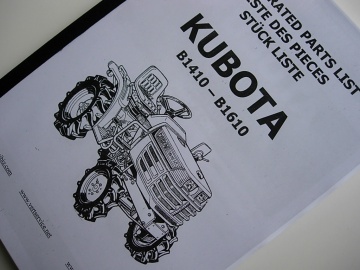 Kubota B1410 - B1610