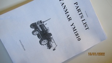 Exploded view Yanmar  - Yanmar : YM1810
