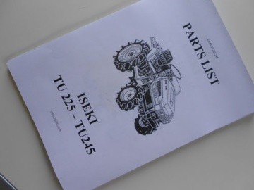 Exploded view Iseki - Iseki : TU225, TU245
