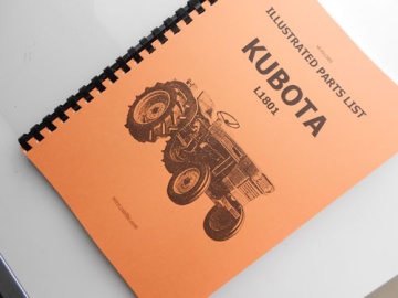 Exploded view Kubota - Kubota : L1801
