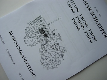 Yanmar 1100 - 1300 - 1301 - 1401 - 1500 - 1601 - 1700