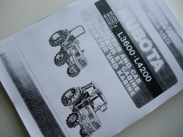 Kubota L3600 - L4200