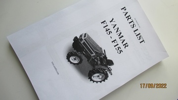 Exploded view Yanmar  - Yanmar : F145 -F145D, F155-F155D
