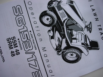 Iseki Ride-On Mower SG153 - SG173