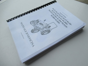 Service manual Kubota in Italian - Kubota : KINGWELL, KL, KL21, KL23, KL25
