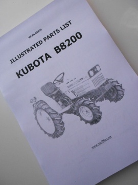 Exploded view Kubota - Kubota : B8200
