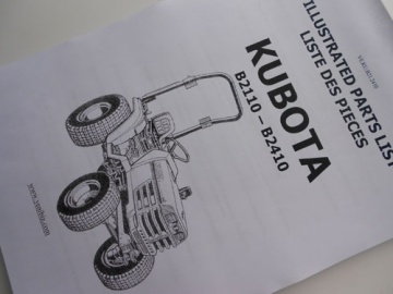 Exploded view Kubota - Kubota : B2110, B2410
