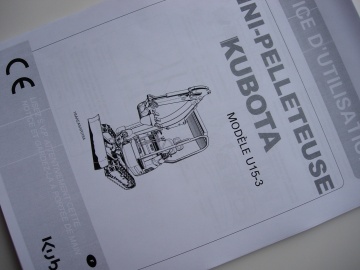 Kubota U15-3 excavators - minidiggers