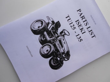 Exploded view Iseki - Iseki : TU125, TU135, TU PP
