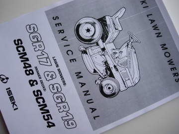 Iseki Ride-On Mower SGR17 - SGR19