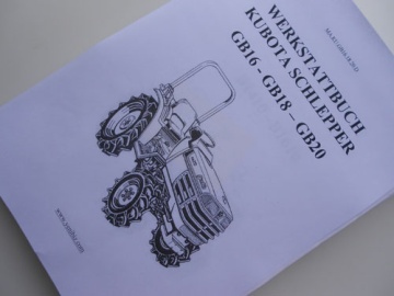 Service manual Kubota in German - Kubota : GB16(F), GB18(F), GB20(F)
