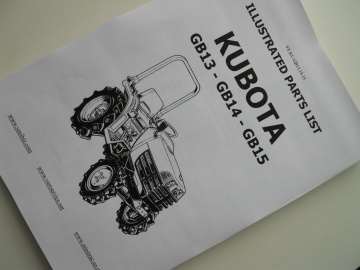 Kubota GB13 - GB14 - GB15