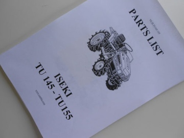 Exploded view Iseki - Iseki : TU145, TU155
