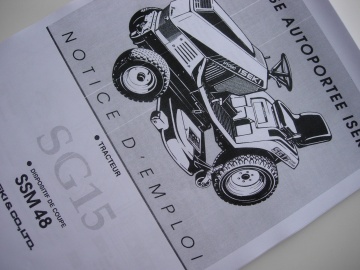 Iseki Ride-On Mower SG15