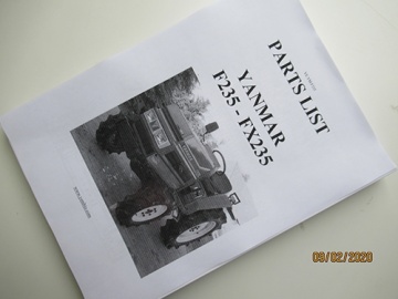 Exploded view Yanmar  - Yanmar : F235-FX235
