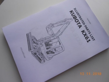 Exploded view Kubota GB-FR-D - Kubota : Excavator
