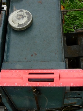 Second hand tank for B6000 - with tank filler cap