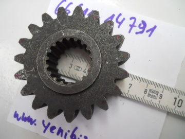 AP - 19 teeth - 18 inside grooves - thickness 17 + 2 mm