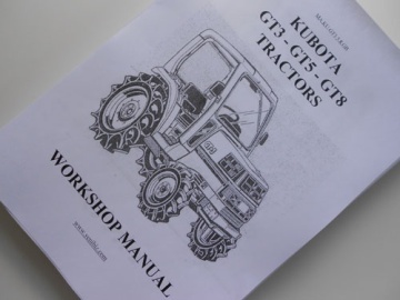 Service manual Kubota in English - Kubota : GT3, GT5, GT8
