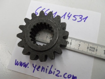 AP - 16 teeth - 18 inside grooves - thickness 17 + 2 mm