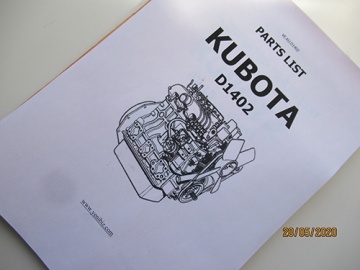 Exploded view Kubota