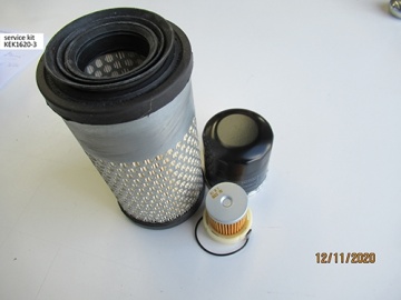 Service kit Kubota  - Kubota : B1121, B1161, B1181, B1220, B1620, B1820
