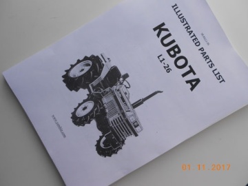 Exploded view Kubota - Kubota : L1, L1-26
