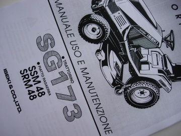 Iseki Ride-On Mower SG173