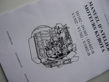 Kubota Engines D1102 - D1302 - D1402-B - V1502 - V1702 - V1902-B
