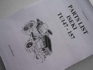 Exploded view Iseki - Iseki : TU147, TU157
