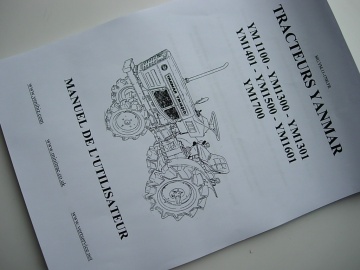 Yanmar 1100 - 1300 - 1301 - 1401 - 1500 - 1601 - 1700