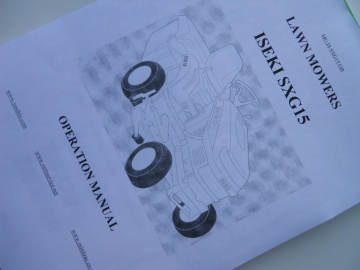 Iseki Ride-On Mower SXG15