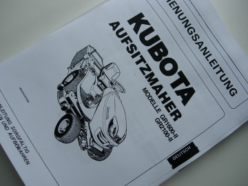 Kubota GR1600-II - GR2100-II