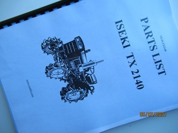 Exploded view Iseki - Iseki : TX2140
