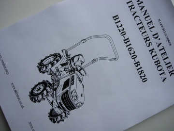 Kubota B1220 - B1620 - B1820