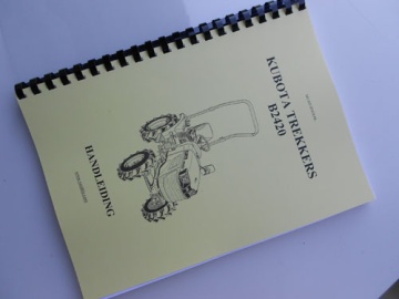Operator's manual Kubota in Dutch - Kubota : B2420
