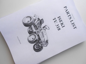 Exploded view Iseki - Iseki : TU318, TU PP
