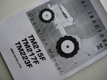 Iseki TM215 - TM217 - TM223 -F