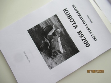 Exploded view Kubota - Kubota : B9200
