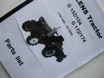 Bolens G152 - G154 - G172 - G174 (Iseki TX1300-TX1500)