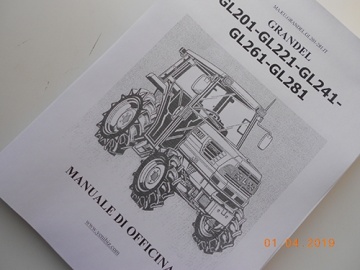Service manual Kubota in Italian - Kubota : GL201, GL221, GL241, GL261, GL281, GRANDEL

