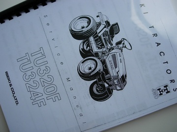 Iseki TU 320 -324 - WITHOUT engine